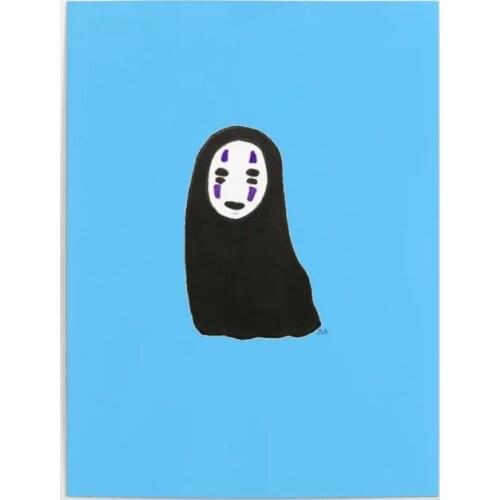 Home Decorative Painting No Face Canvas Print Poster Modular Pictures Modern Anime Characters Wall Art For Bedroom No Framework