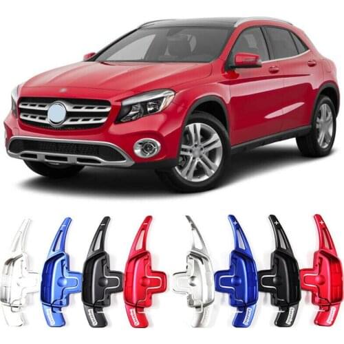 Savanini Alloy Add-On Steering Wheel DSG Paddle Shifters Extension For Mercedes Benz GLA180 GLA200 GLA250 2017-2018