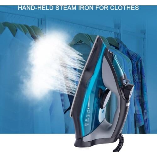 Electric Steam Iron for Clothes Portable Electric Iron Hand-Held Clothes Ironing Machine For Travelling Business Trip