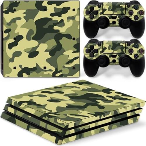 La cubierta completa pegatinas de piel para Play 4 station evitar aranazos Protector etiqueta engomada para PS4 de controlad