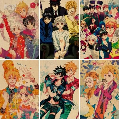 Karneval Anime Posters Wall Poster Retro Poster Canvas Painting Picture Wall Decor Wall Art Photos for Childrens Room Decor