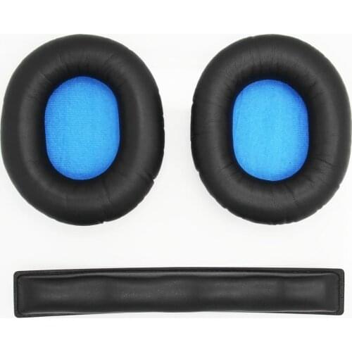 Replacement Earpads Ear Pads Headband for Sennheiser HD6 Mix HD7 HD8 DJ Headphones