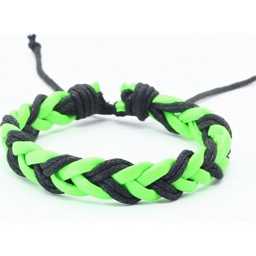 2017 New Fashion Trendy Handmade Vintage Wrap Rope Weave Female Femme Homme Male Women Bracelet For Women Men Jewelry