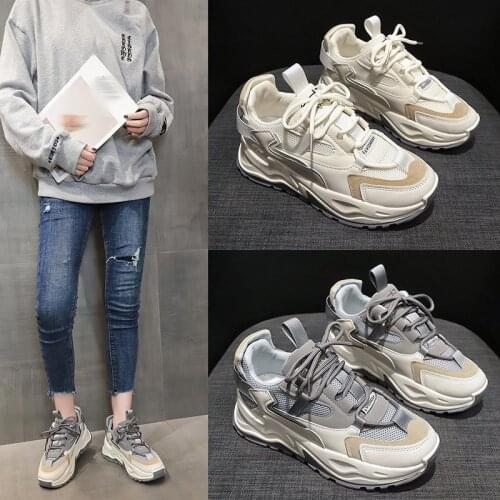 Womens Sports Shoes, Fashion Platform Sneakers, Clunky Sneaker