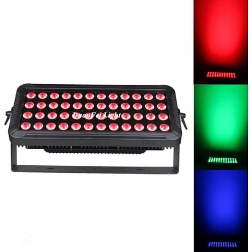 1pcs 48x10w 4in1 led city color rgbw wash wall light waterproof outdoor led wall washer light dmx rgbw