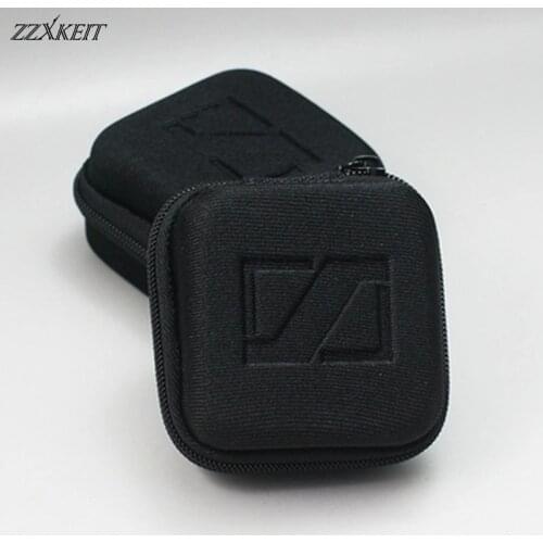 1PC Square Earphone Storage Bag Portable SD Card Protection Box Earphone Carrying Box Hard Case
