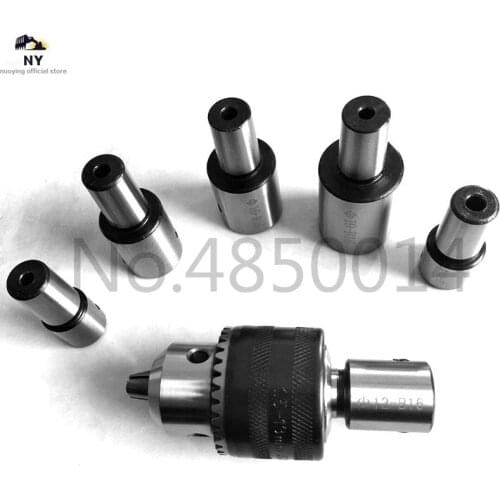 B18 B16 B12 B10 drill chuck arbor adapter motor shaft connecting rod with inner hole 8mm 9 10 11 12mm 13 14 15 16 17 18 19 20mm
