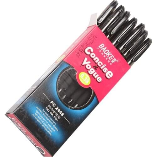 Baoke Office neutral pen 0.38mm matte business signature pen PC2448