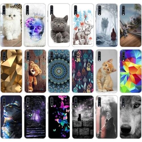 Case For Samsung Galaxy A70 Case Cover 6.7" TPU Soft Silicone Back Shell Cover For Samsung Galaxy A70 2019 A 70 A705 A705F Coque