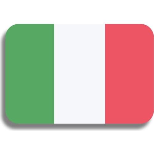 Classic Italy Flag Lapel Pin For Backpacks Acrylic Brooch Patriotism Jewelry Badge Hat Bag Coat Accessories