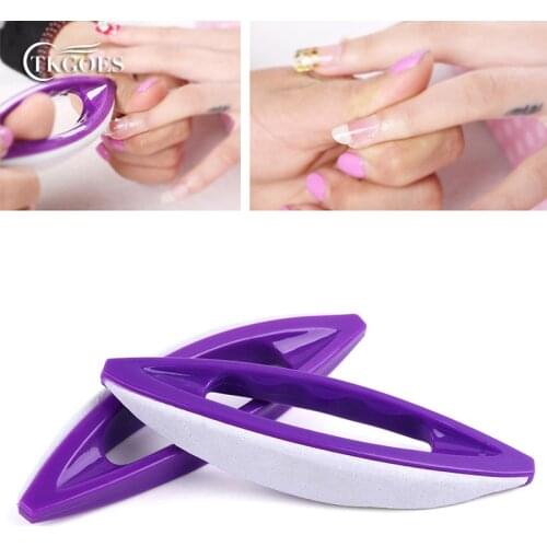 Buy 2 Pieces To Save Shipping Fee) 1PC Manicure Buffer Nail Art File Polishing Wax Brush Art Nails Tool Beauty Tools Cursavela