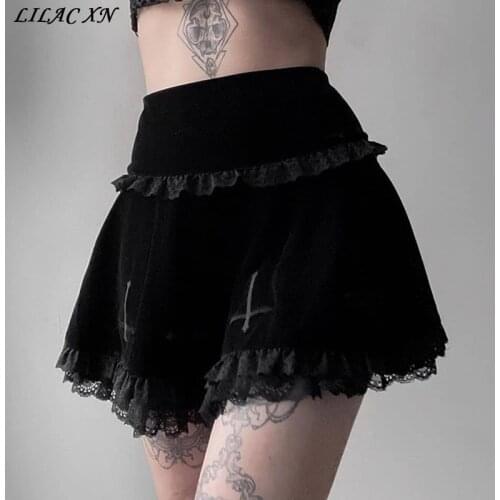 Lilac XN High Waist Skirts For Women