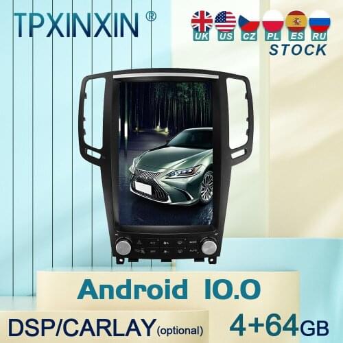 10.0 For Infiniti G37 G25 G35 G37S 2007-13 Android Car Stereo Radio with Screen Tesla Radio Player Car GPS Navigation Head Unit