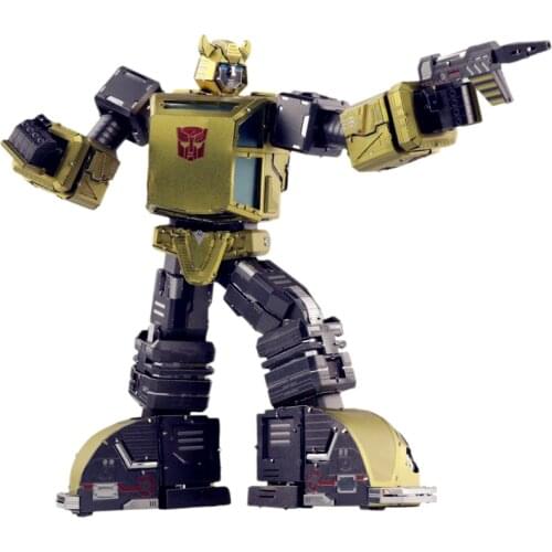 MMZ MODEL MU 3D Metal PuzzleThe last Knight car Robots YM-N056 Model DIY 3D Laser Cut Assemble Jigsaw Toys GIFT For adult