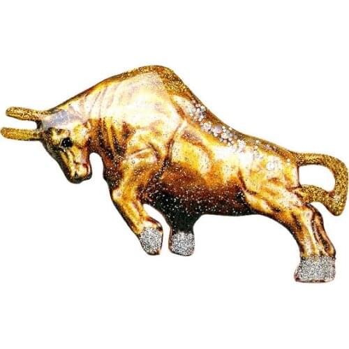 Women Men Bullfight Brooch Animal Bull Brooch Suit Lapel Pin Fashion Jewelry Accessories for Gift Party High Quality
