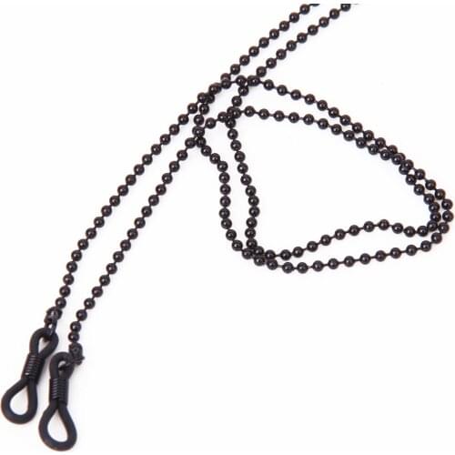 Copper Beaded Eyeglass Chain Sunglass Holder Strap Neckstrap Cord Lanyard Rope Necklace - 73.5cm