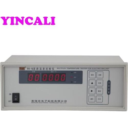 RK-16 Digital Multi-channel Temperature Tester Meter 16 Channel Temperature Inspection Instrument