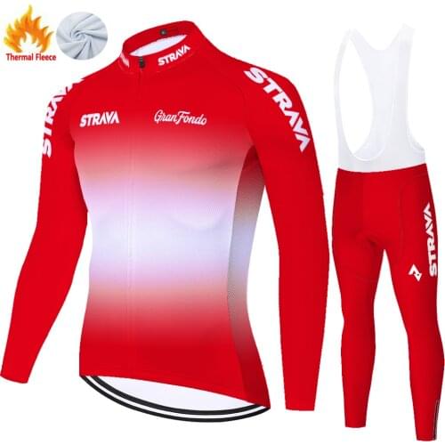 Strava Winter Thermal Fleece Велосипедов Jersey Abbigliamento Équipement Vélo Roupa Ciclismo Masculino Maillot Ciclismo Hombre
