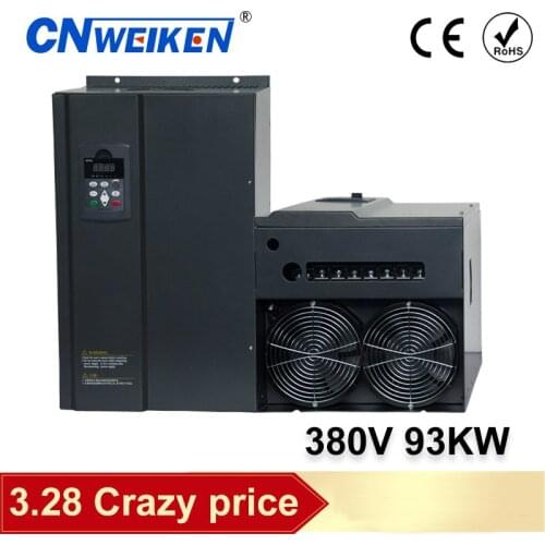 75kw / 93kw / 110kw WK600 VFD three phase 380V in and three phase out frequency converter Drive for hydraulic pump