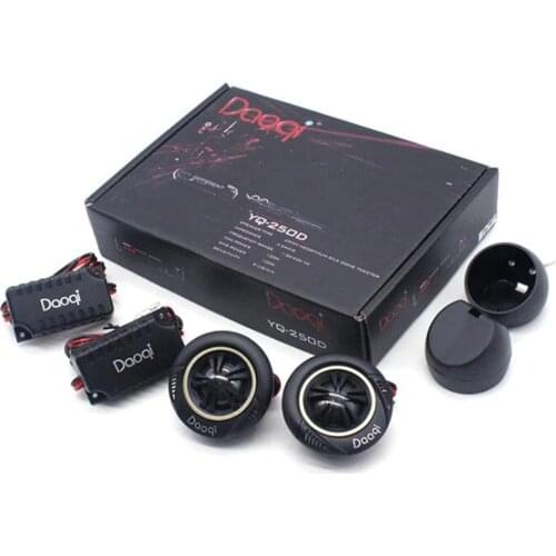 2pcs 25mm Silk Film Dome Universal Car Tweeter 2.5 Inch 4 Ohm Car Modification A Pillar Dashboard Speaker