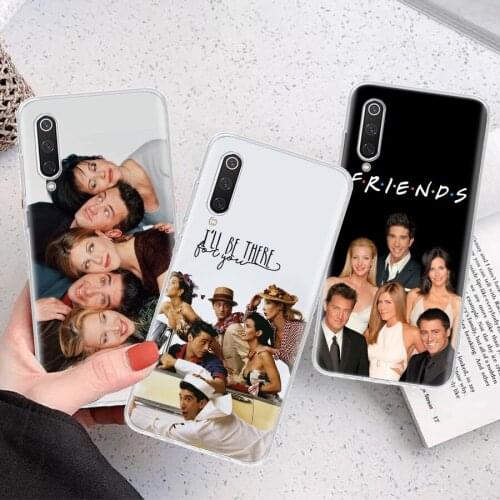 Friends Tv Show Funny Family Silicon Phone Case For Xiaomi Note 10 Mi 11 9 8 CC9 10T 9T 5X 6X A3 A2 A1 Lite Pro Poco F1 X3 Cover