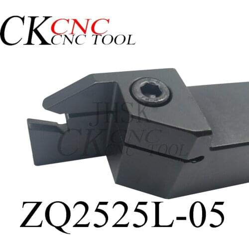 1PCS ZQ2525L-5 ZQ2525L Turning Holder Grooving lathe Tool Lathe machine cutting tools for 5mm carbide insert