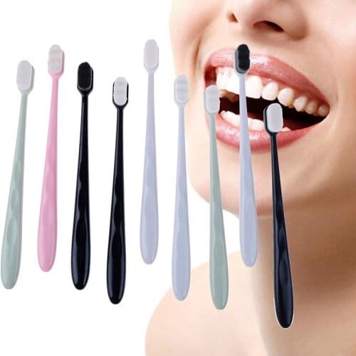 New 1pcs Deep Cleansing Toothbrush Brush For Oral Care Ultra-Fine Eco-friendly Adult Toothbrush