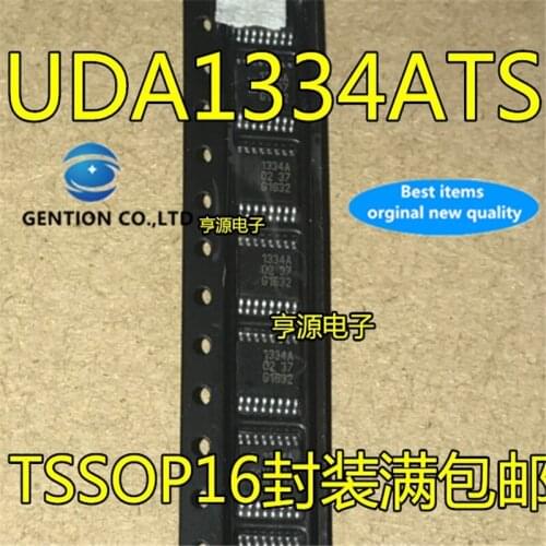 10Pcs 1334A UDA1334ATS UDA1334A TSSOP16 in stock 100% new and original