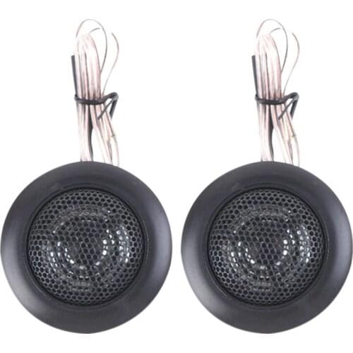 2Pcs 200W Car Mini Tweeter Loud Speaker Car Subwoofer Small Tweeter TS120 Tweeter Suitable For All Cars