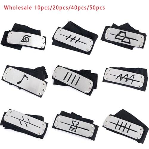 Cosplay Accessories Rebellious headband Guard Anime Cosplay Decoration Props Uchiha Ninja Warrior Headwear