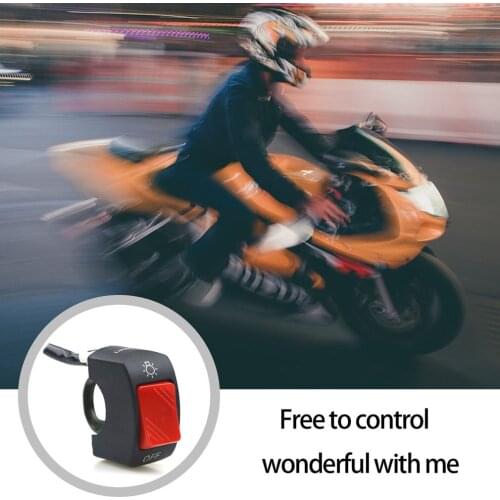 Motorcycle Electric Vehicle Accessories Second-line Headlight Switch IP65 Waterproof Anti-corrosion Switch