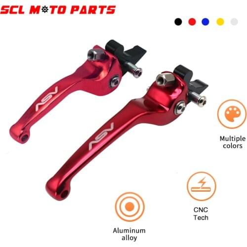 ALconstar-ASV F3 Short & Long Brake Lever Foldable 22mm CNC For Honda Yamaha Kawasaki Suzuki CR CRF YZF WRF KX KXF