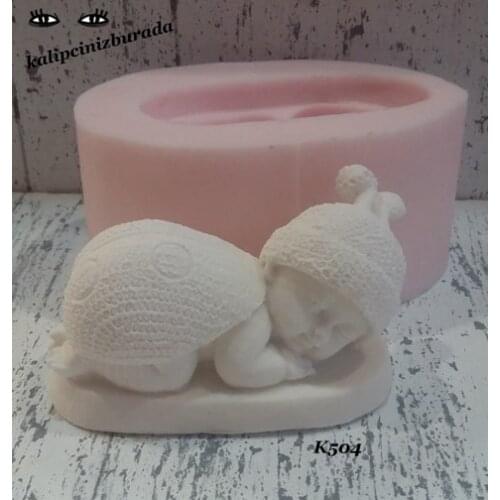 Ladybug Baby Silicone Mold