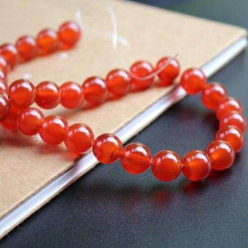 Natural Red Stone beads Round 4 6 8 10 12mm Semi-precious beads