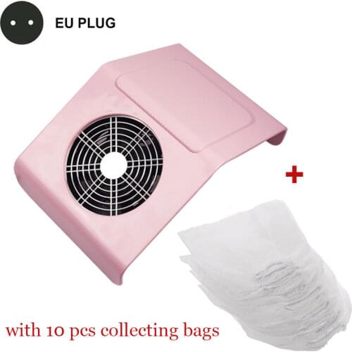 40W Powerful Nail Cleaner, Nail Vacuum Cleaner for Manicure Machine Suction Nail Dust Collector Nail Fan for Dust Collecting