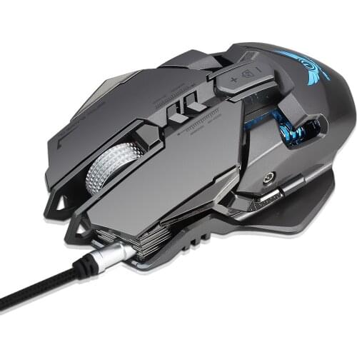 Four gears freely adjustable mechanical mouse wired full key macro definition free setting plus or minus weight 3200dpi