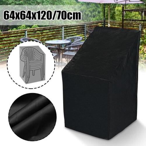Outdoor Patio Waterproof Cover Furniture Rain Cover Chair Sofa Protection Rain Dustproof Stacking Chair Cover