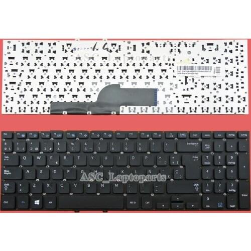 New Latin Spanish Teclado Keyboard For Samsung NP550P5C 550P5C Laptop Black Without Frame