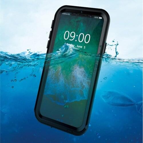 Original Full Sealed Reliable Waterproof Shockproof Touch ID Diving Underwater Case For iphone 6 6S X 8 7 7 Plus Cover Shell