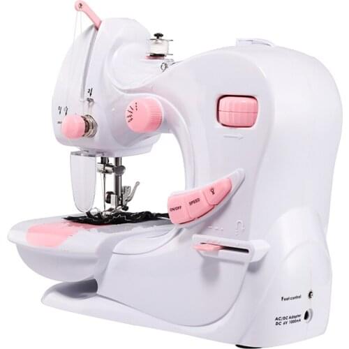 Portable Handheld Sewing Machine Stitch Sew Needlework Cordless Clothes Fabrics Electrec Stitch Set Assistant