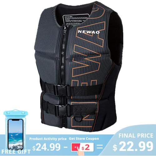 Life Vest Adults Surf Vest Kayak Wakeboard Motorboats Raft Rescue Boat Jet Ski Water Sports Swimming Drifting Rescue Life Jacket