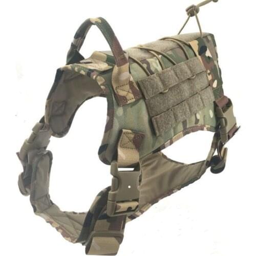 Tactical Dog Vest Harness Outdoor Pet Supplies for Large and Medium-sized Dogs for Training and Walking Tactical Dog Vest