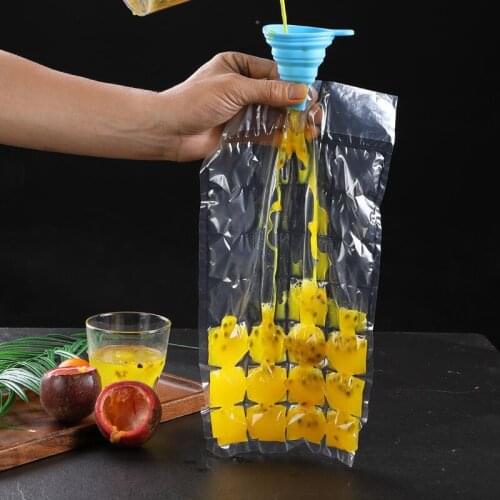 Convenient Disposable Ice Bag Frozen Juice Ice Box Vodka Ice Ball Ice Cube Mold Ice Cream Tool Practical Kitchen Utensils molds