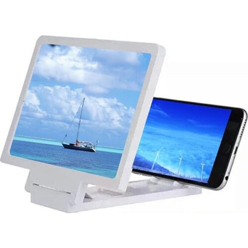 Universal Mobile Phone Screen Magnifier Holder Enlarge Cell Phone Display Stand Convenient Durable Useful Tool For Mobile Phone