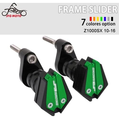Motorcycle Frame Slider Crash Engine Protective Pad For Kawasaki Z1000SX Z 1000SX 1000 SX 2010-2016 2011 2012 2013 2014 2015