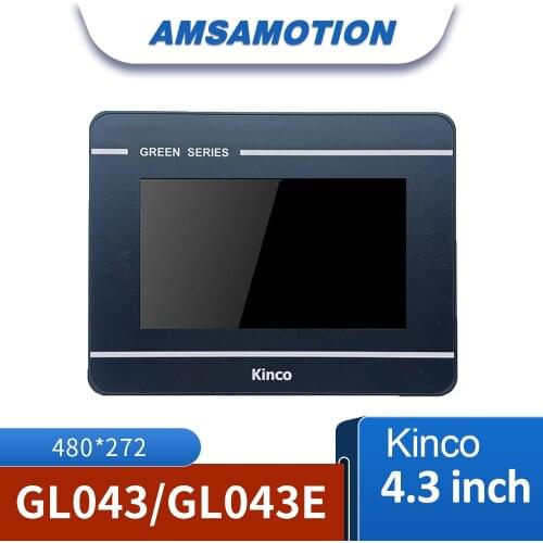 4.3'' TFT(16:9W) Inch Kinco GL043 GL043E 480*272 Replace MT4230T MT4230TE Ethernet 1Port Human Machine Interface Touch Panel
