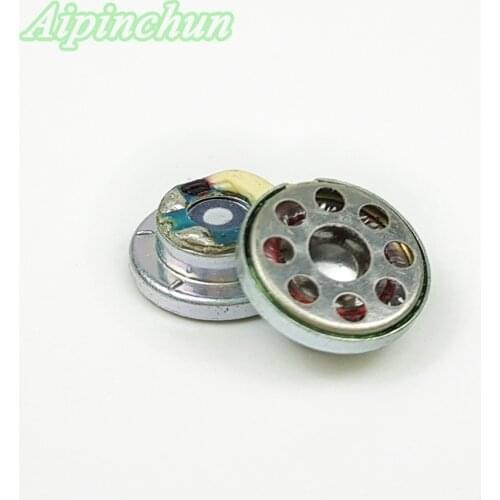 Aipinchun 1Pair 10mm 32ohm DIY Earphone Moving-Coil Titanium Film Headphone Speaker Unit Full Frequency Feature