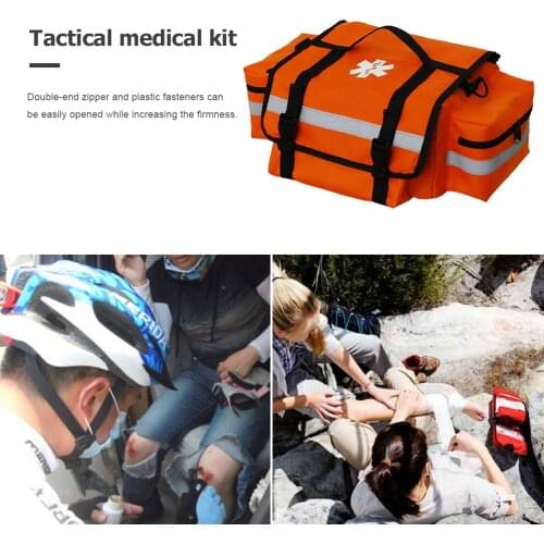 Emergency First Aid Kit Bag Outdoor Home Emergency Kit Survival Multifunctional First Aid Hand Bag for Camping Travel