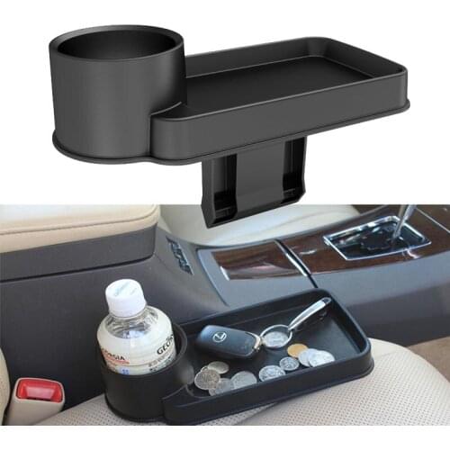Car Center Console Armrest Storage Box ABS Tray Organizer Boxes Cup holder Anti-Slip Mats