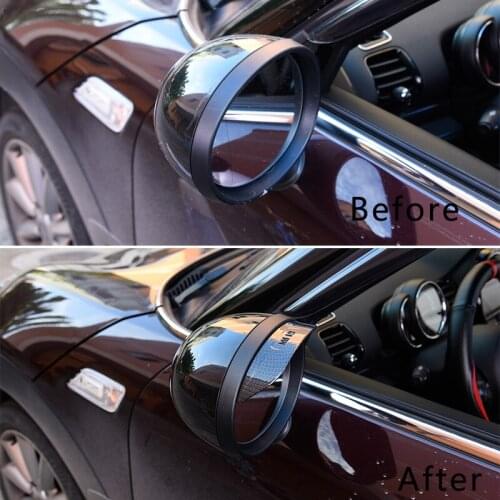 For BMW MINI COOPERS ONE JCW F54 F55 F56 F60 Car Rearview Mirror Rain Cover Car Clubman Countyman Exterior Accessories